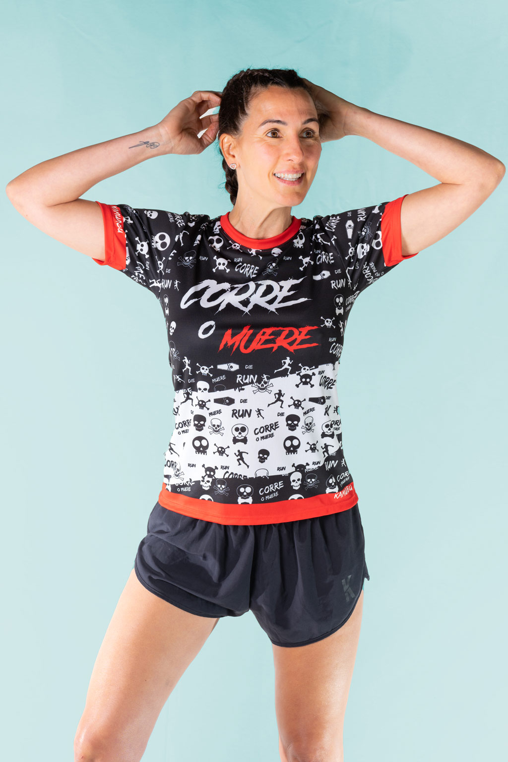Camiseta RUNNING TIRANTES #SOYMARATON - 90gr • Kamuabu Sports - Ropa  running, ciclismo y crossfit