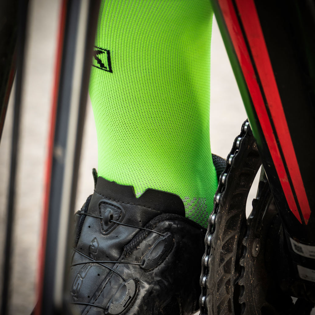 CALCETINES BASIC VERDE - DE CICLISMO • Kamuabu Sports - Ropa running,  ciclismo y crossfit